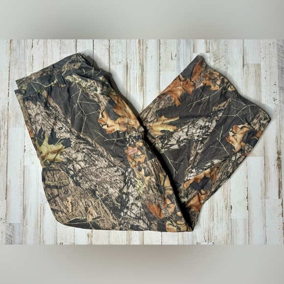 Woolrich Other - Woolrich Outdoor Guide Collection Cargo Hunting Pants Mens XXL Camo Mossy Oak